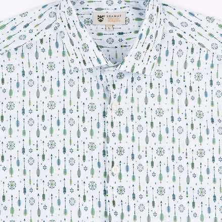 CAMISA ESTAMPADA VOILÈ FLECHAS