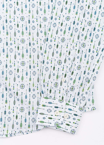 CAMISA ESTAMPADA VOILÈ FLECHAS