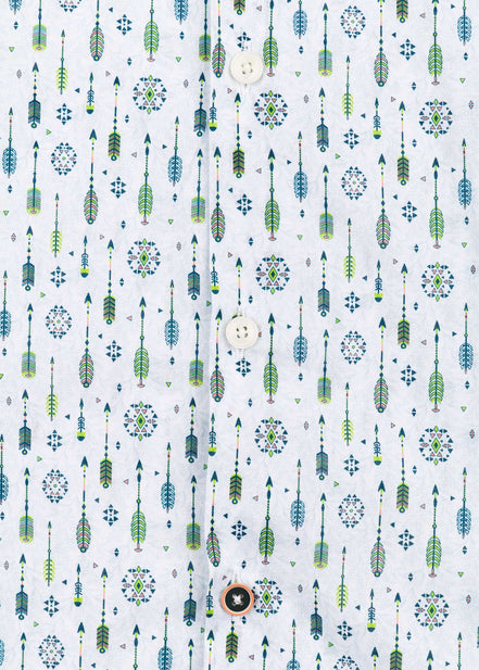 CAMISA ESTAMPADA VOILÈ FLECHAS