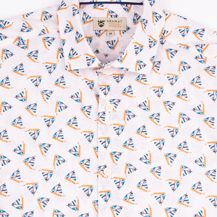 CAMISA ESTAMPADA VOILÈ VELEROS