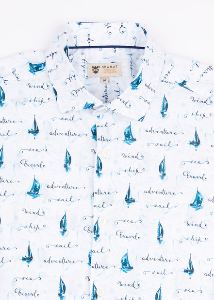 CAMISA ESTAMPADA VOILÈ SAILING
