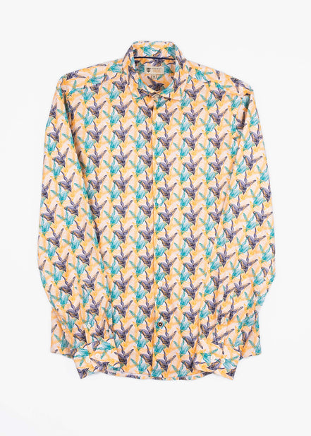 CAMISA M/L VOILÈ ESTAMPADA