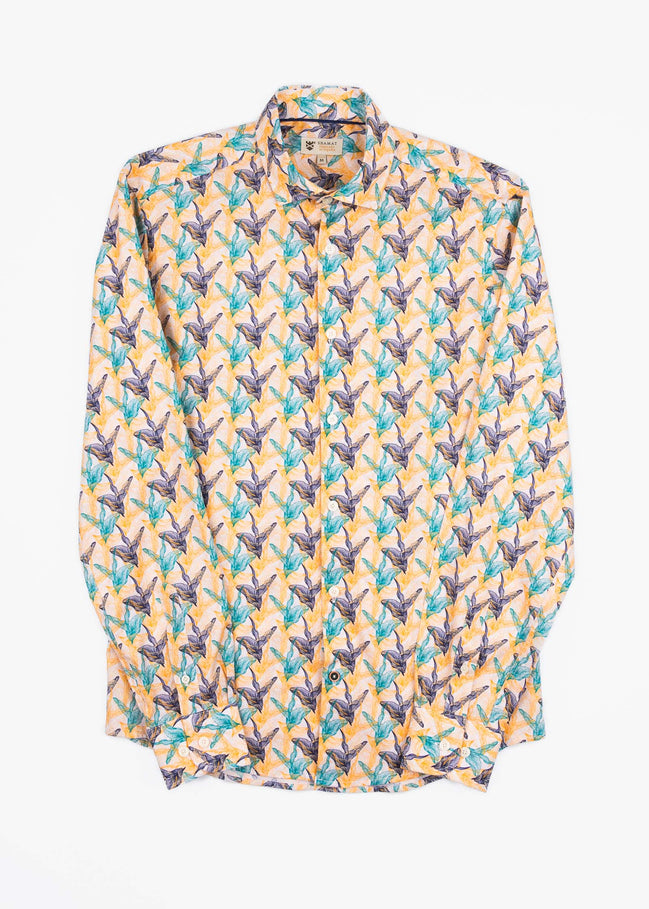 CAMISA M/L VOILÈ ESTAMPADA