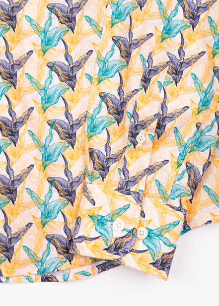 CAMISA M/L VOILÈ ESTAMPADA