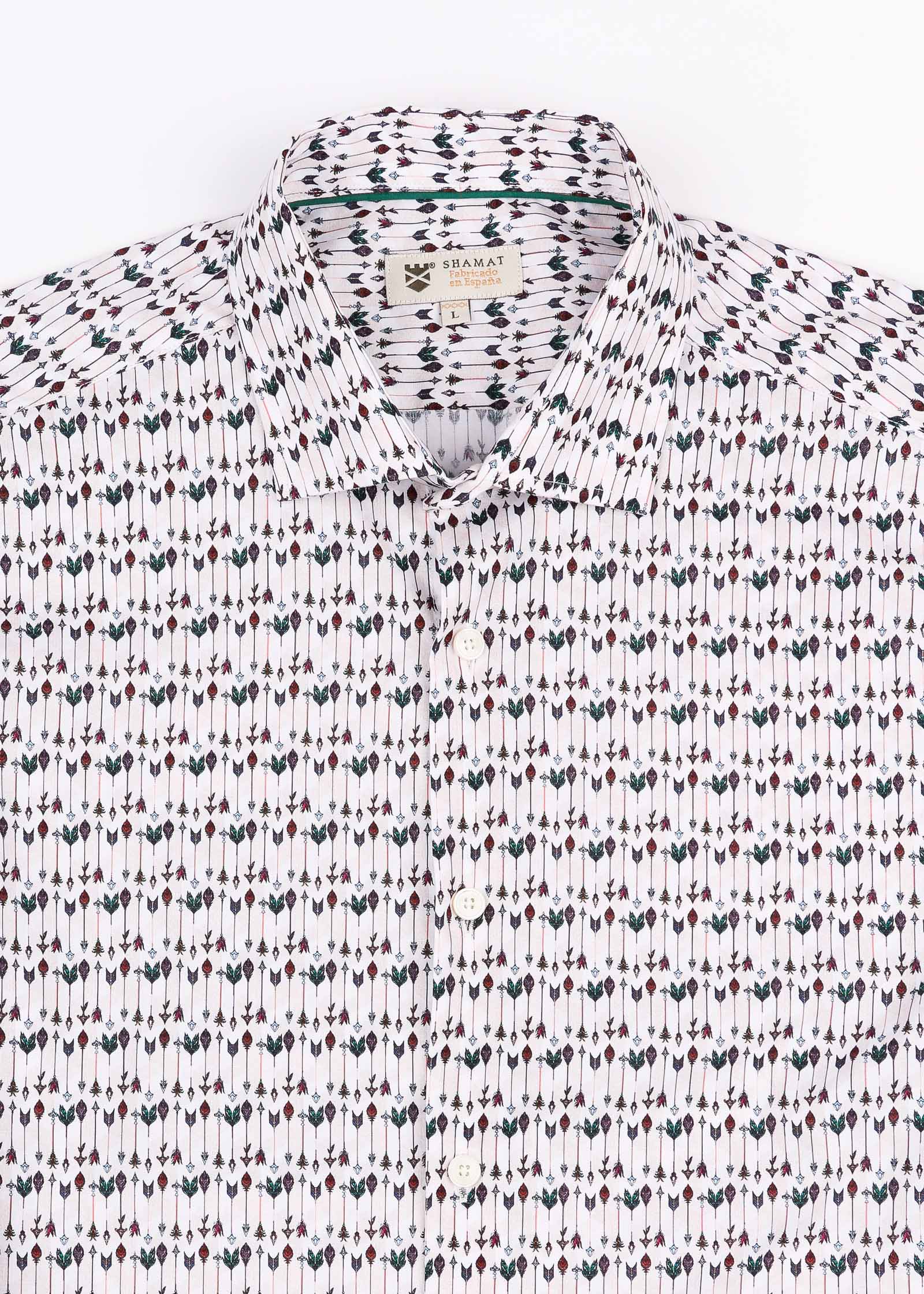 CAMISA ESTAMPADA ELASTÁN