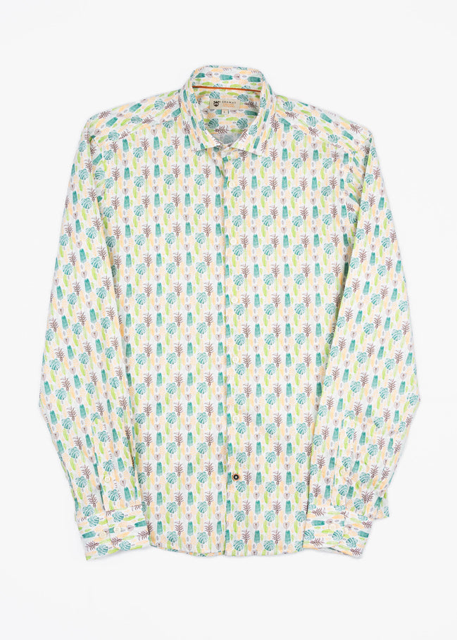 CAMISA ESTAMPADA ELASTÁN
