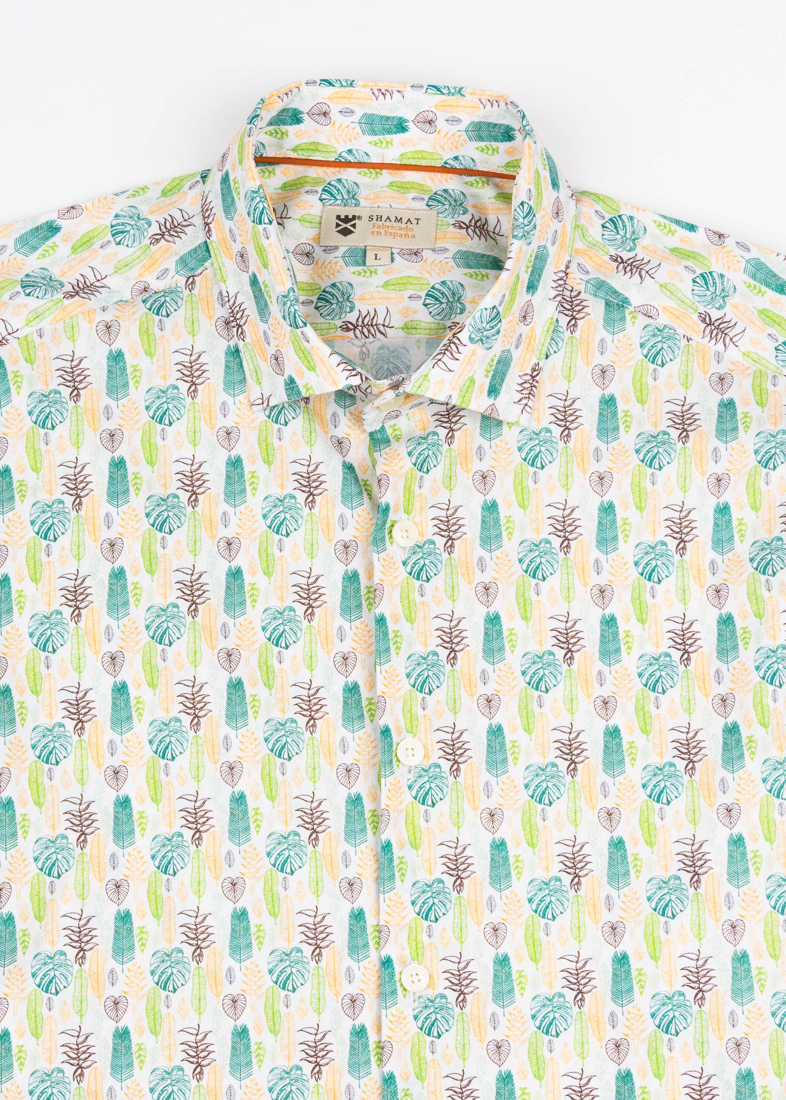 CAMISA ESTAMPADA ELASTÁN