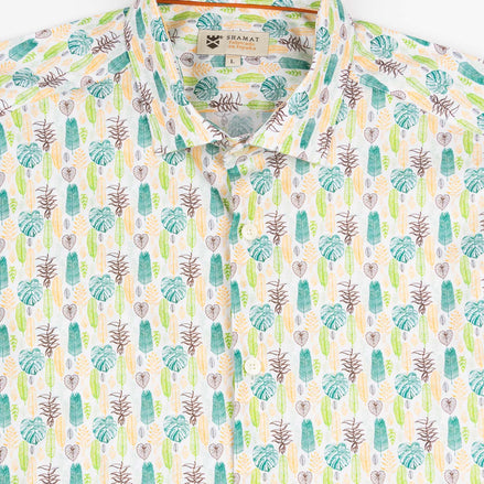 CAMISA ESTAMPADA ELASTÁN