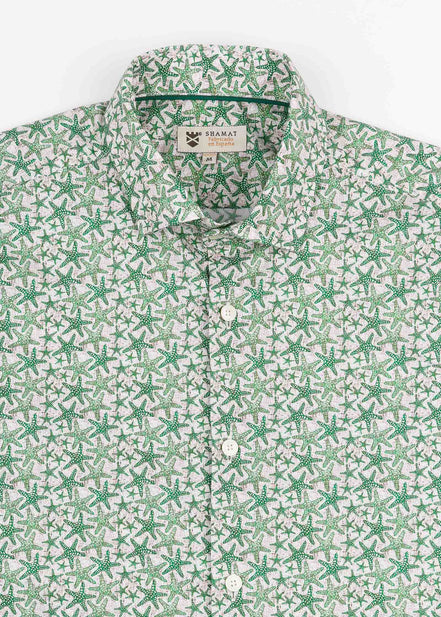 CAMISA M/L VOILÈ ESTAMPADA