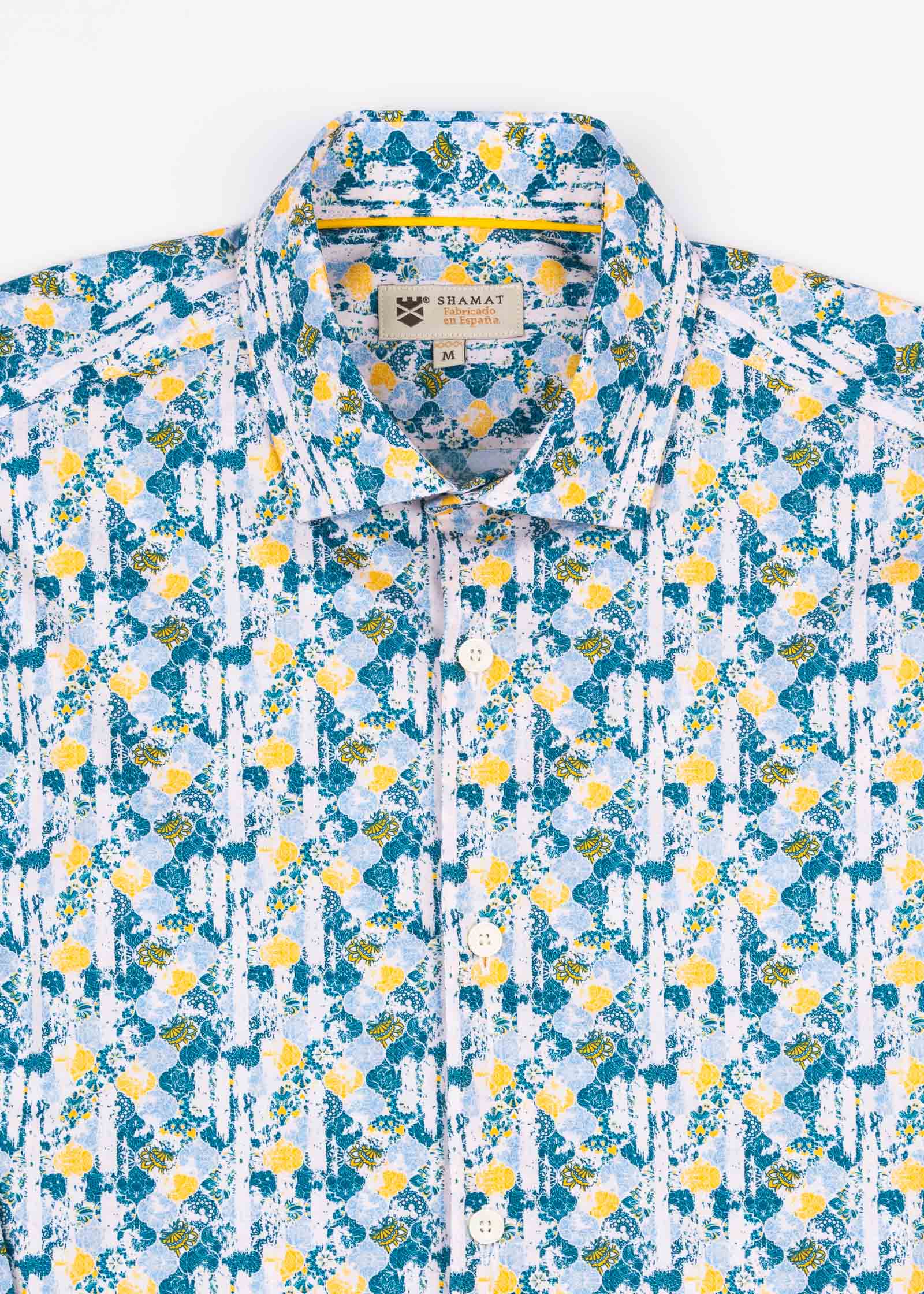 CAMISA ESTAMPADA ELASTÁN