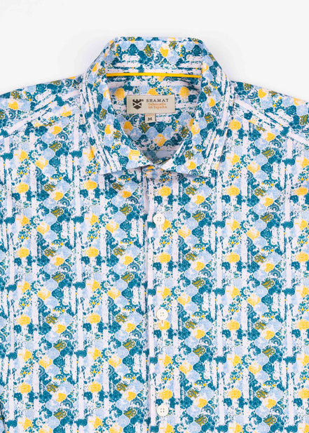 CAMISA ESTAMPADA ELASTÁN