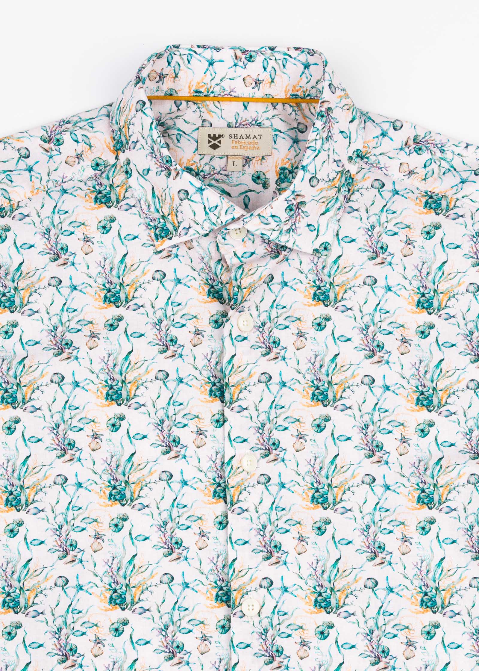 CAMISA ESTAMPADA ELASTÁN