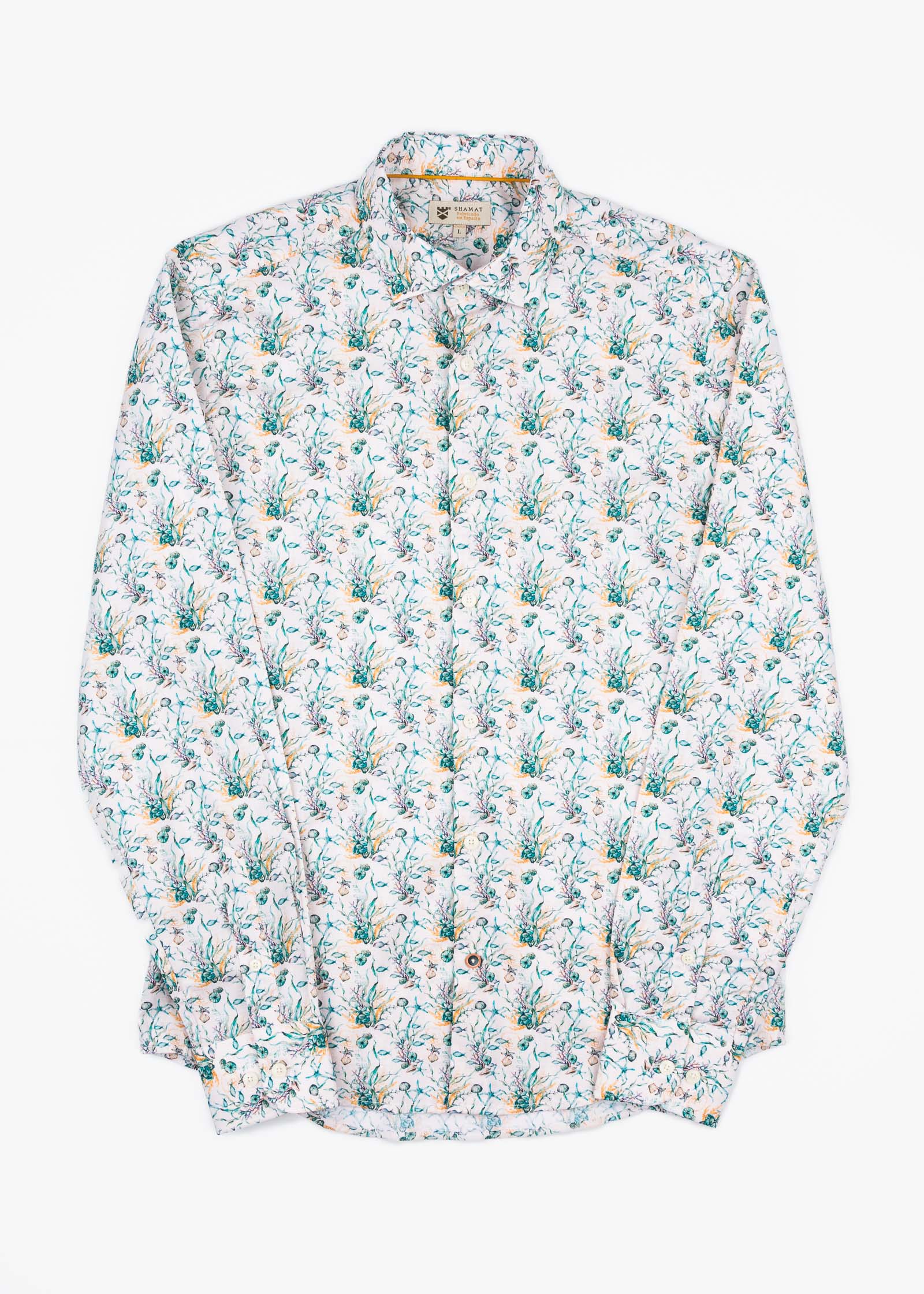 CAMISA BOWLING LINO ESTAMPADA