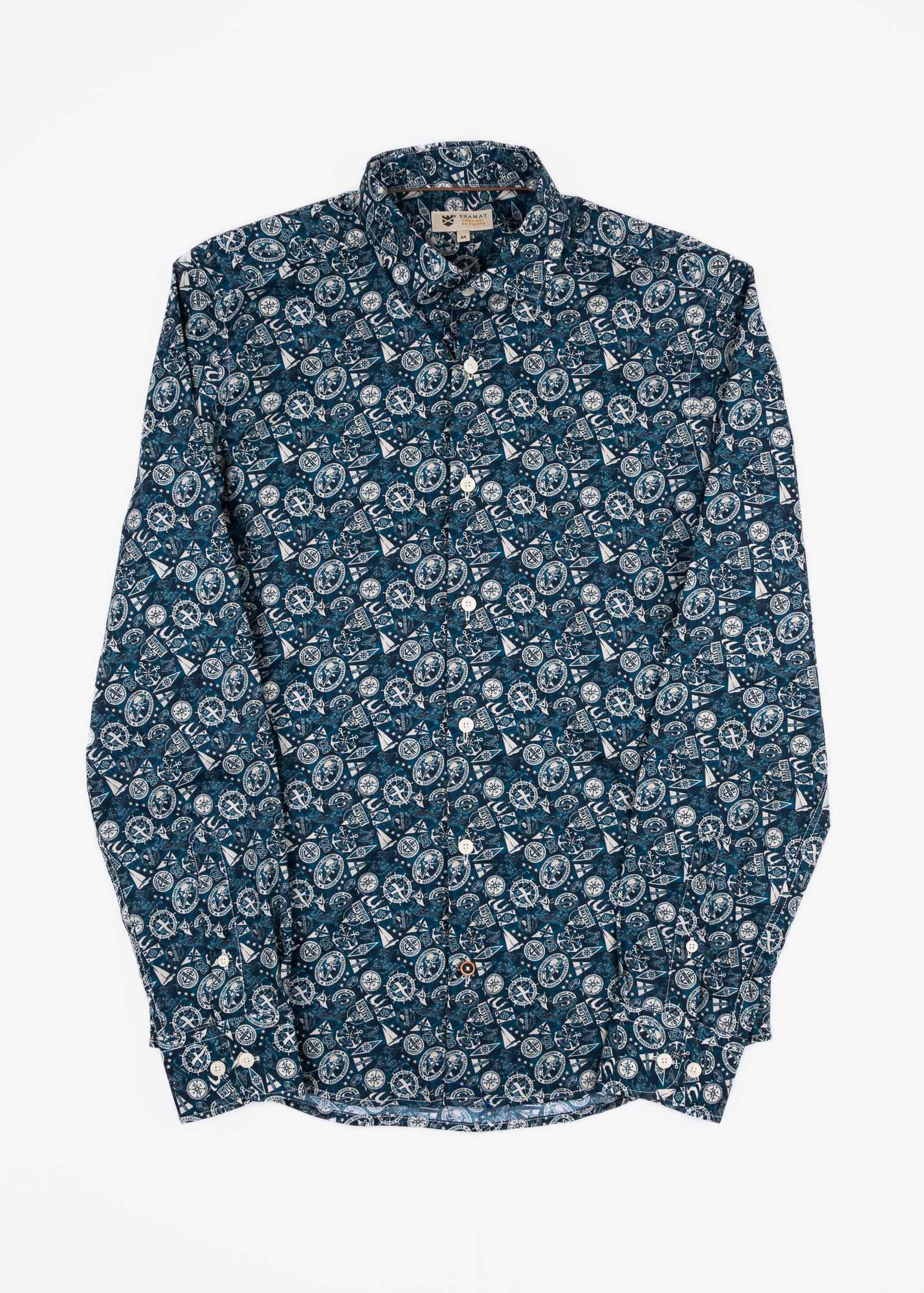 CAMISA ESTAMPADA ELASTÁN