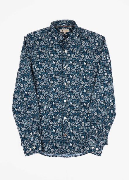 CAMISA ESTAMPADA ELASTÁN