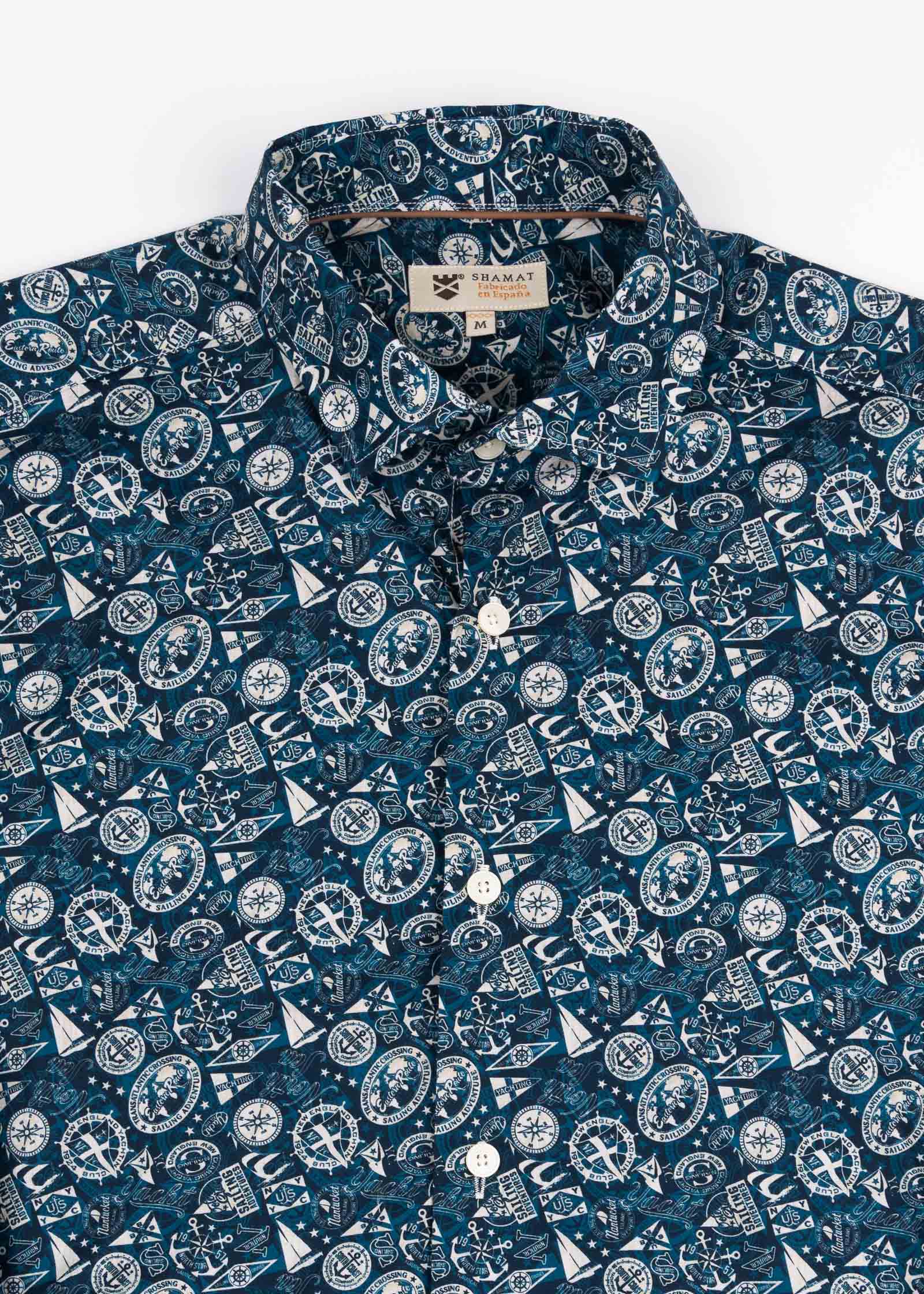 CAMISA ESTAMPADA ELASTÁN