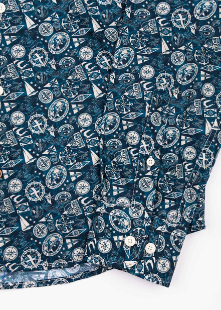 CAMISA ESTAMPADA ELASTÁN