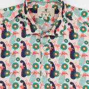 CAMISA ESTAMPADA LINO