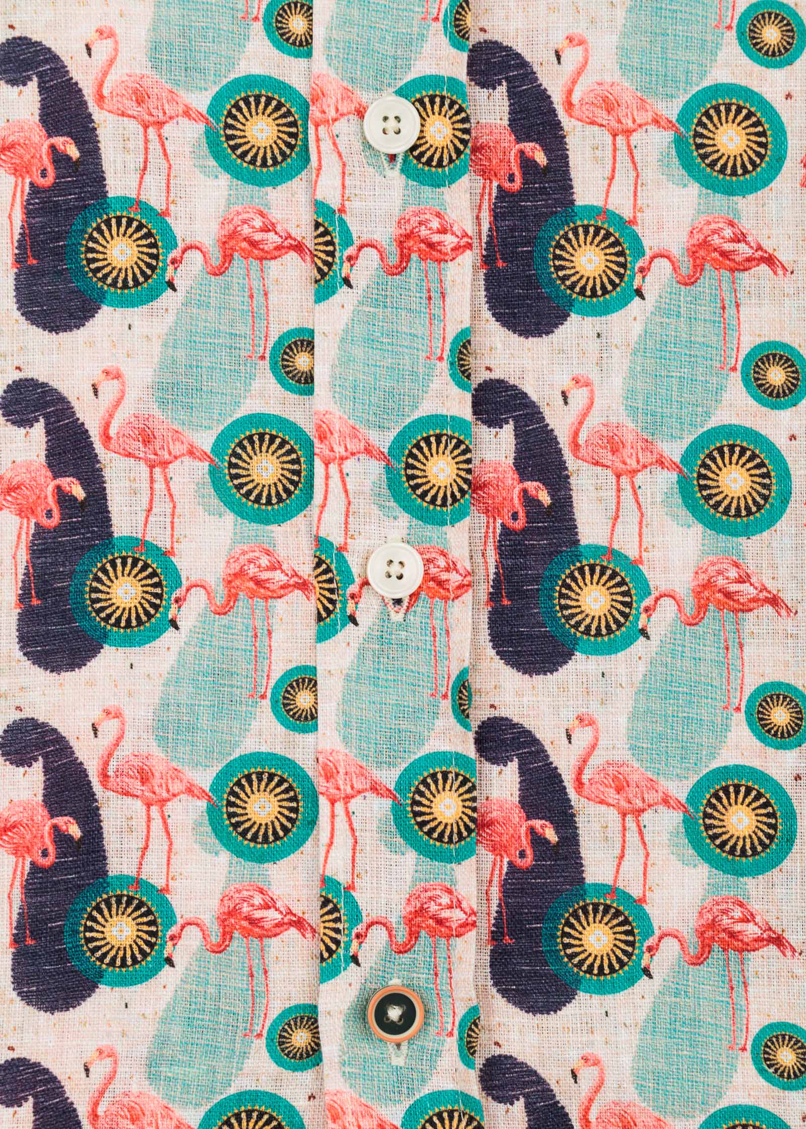 CAMISA ESTAMPADA LINO