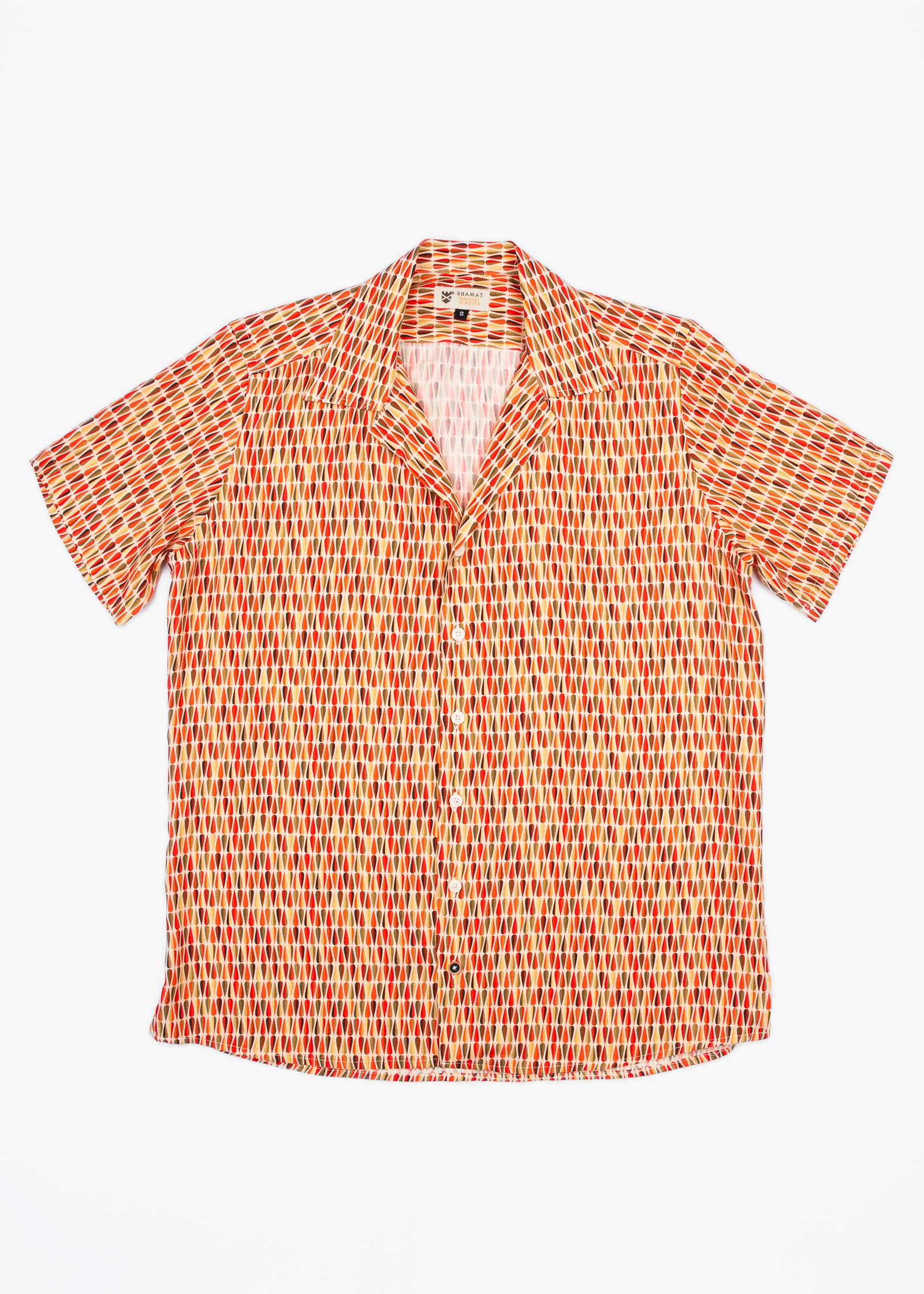 CAMISA ESTAMPADA BOWLING VISCOSA