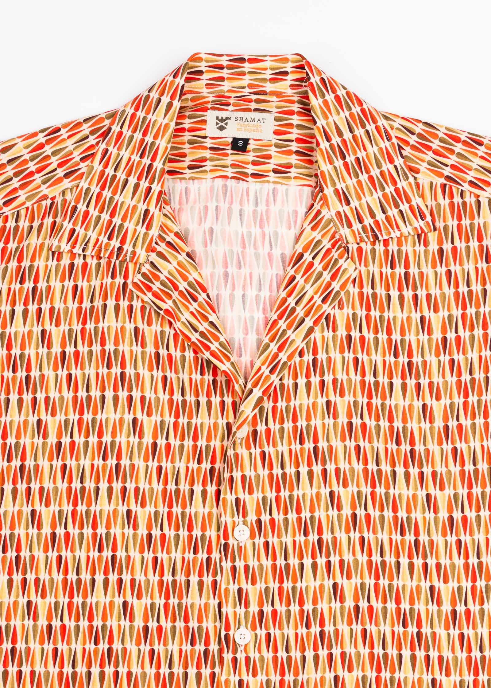 CAMISA ESTAMPADA BOWLING VISCOSA