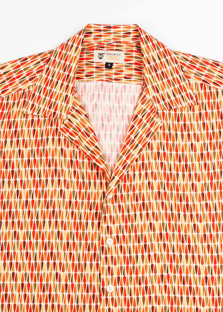 CAMISA ESTAMPADA BOWLING VISCOSA