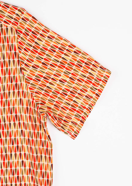 CAMISA ESTAMPADA BOWLING VISCOSA