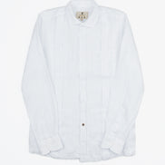 Guayabera de Lino Blanca