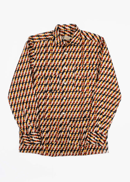 GUAYABERA ESTAMPADA SOLDADOS