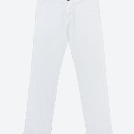 PANTALÓN CHINO CLÁSICO LINO