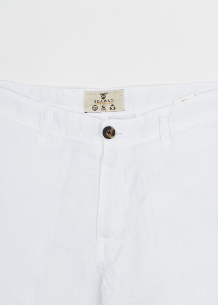 PANTALÓN CHINO CLÁSICO LINO