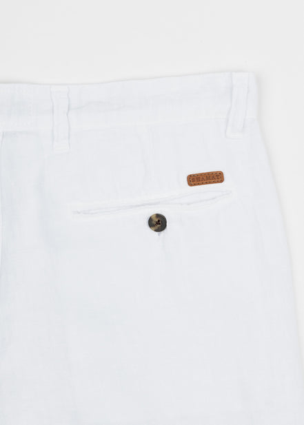 PANTALÓN CHINO CLÁSICO LINO