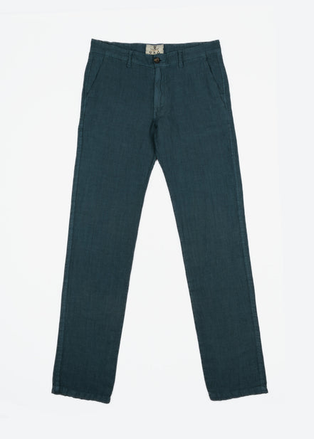 PANTALÓN CHINO CLÁSICO LINO
