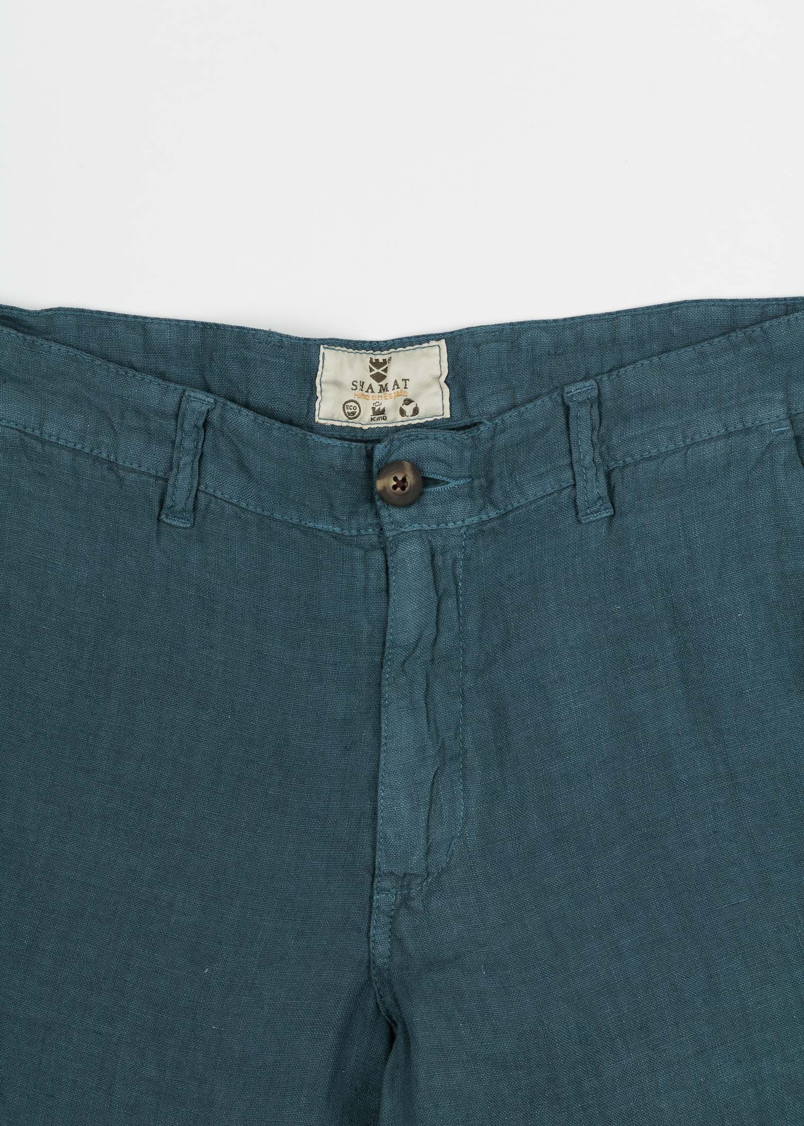 PANTALÓN CHINO CLÁSICO LINO
