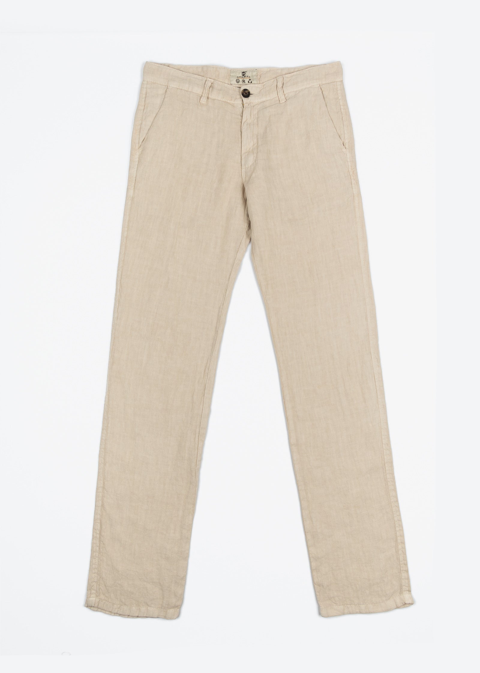 PANTALÓN CHINO CLÁSICO LINO