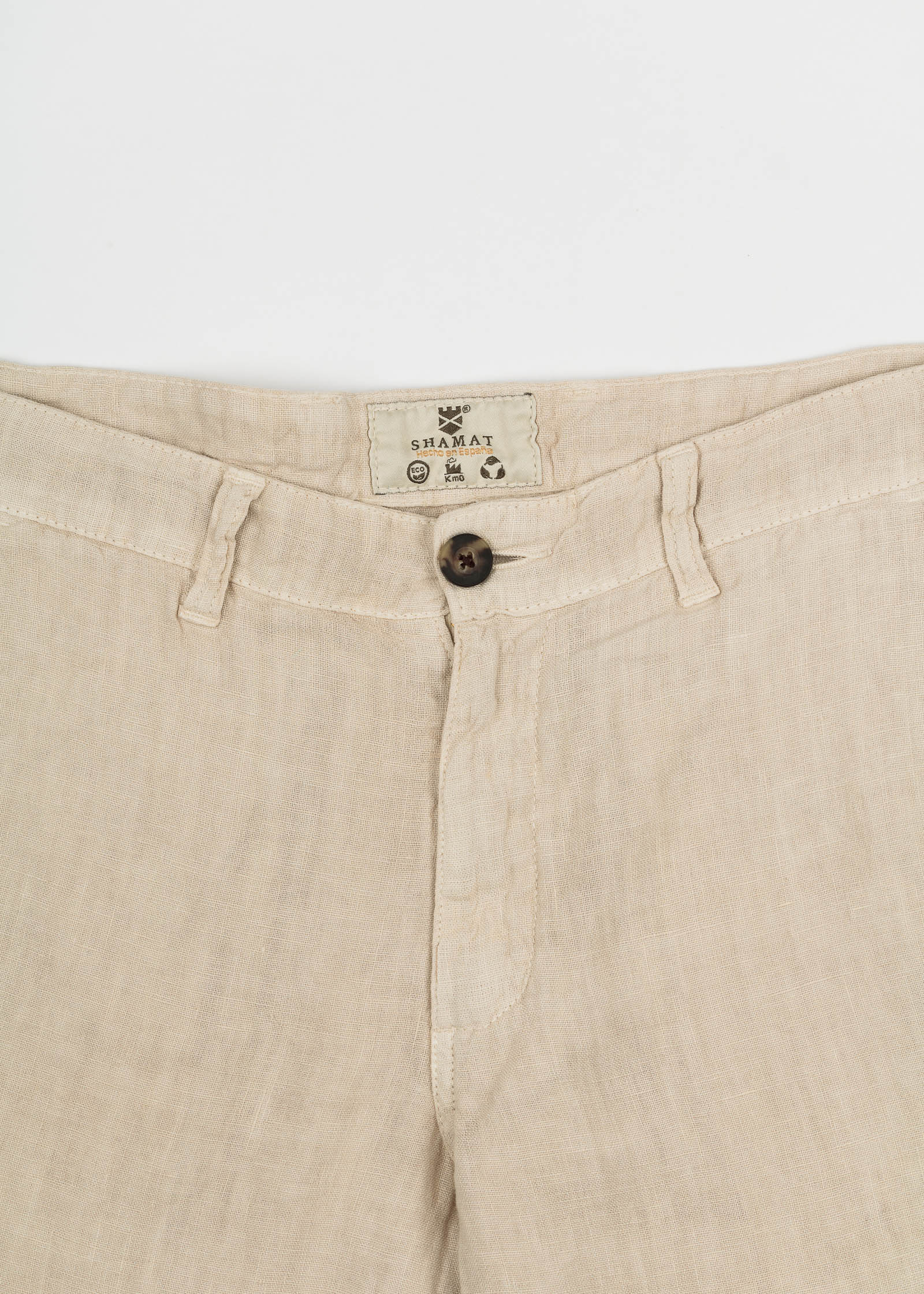 PANTALÓN CHINO CLÁSICO LINO