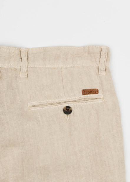 PANTALÓN CHINO CLÁSICO LINO