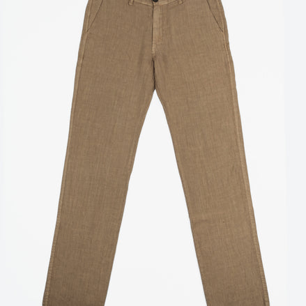 PANTALÓN CHINO CLÁSICO LINO