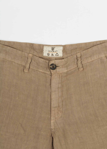 PANTALÓN CHINO CLÁSICO LINO