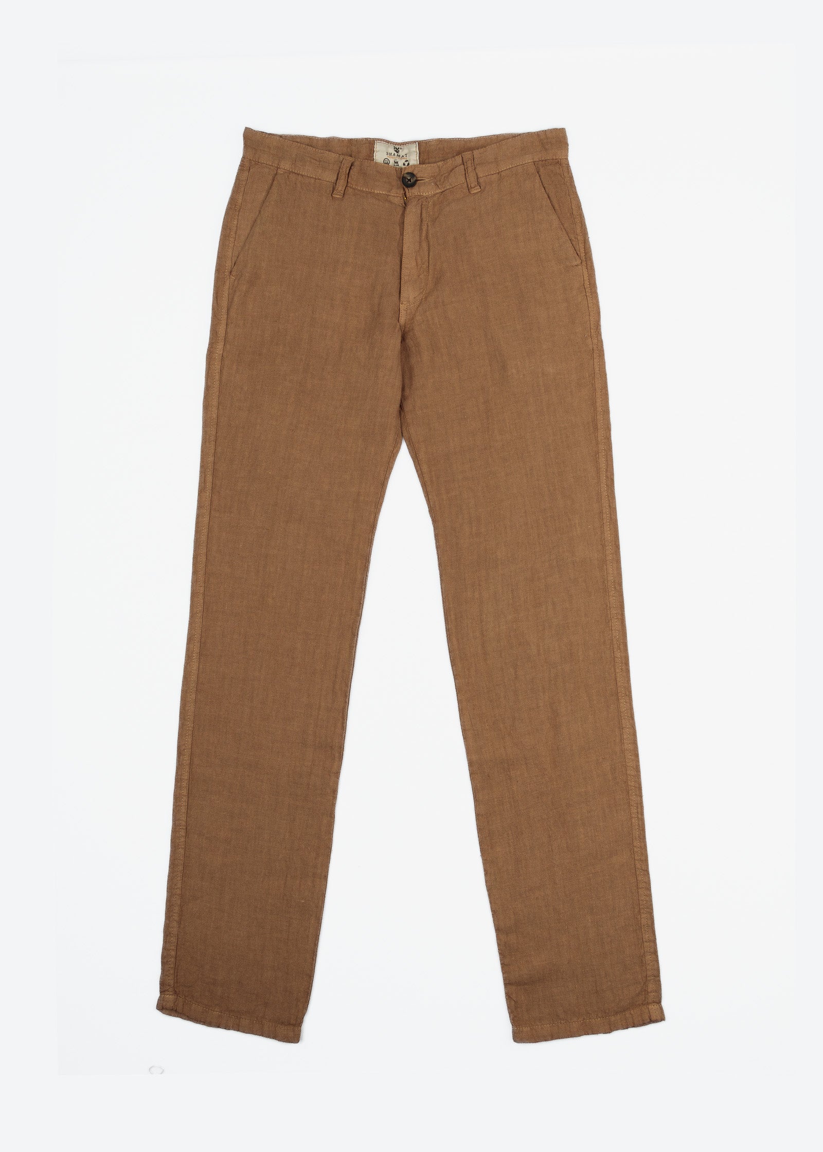 PANTALÓN CHINO CLÁSICO LINO