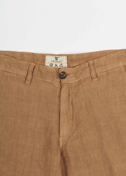 PANTALÓN CHINO CLÁSICO LINO