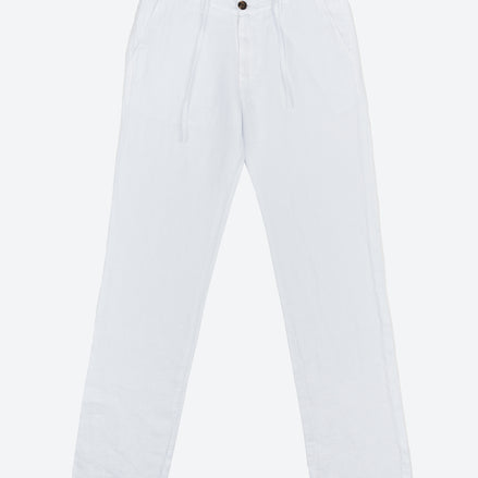 PANTALÓN DE LINO CON CORDÓN