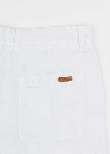 PANTALÓN DE LINO CON CORDÓN