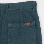 PANTALÓN DE LINO CON CORDÓN