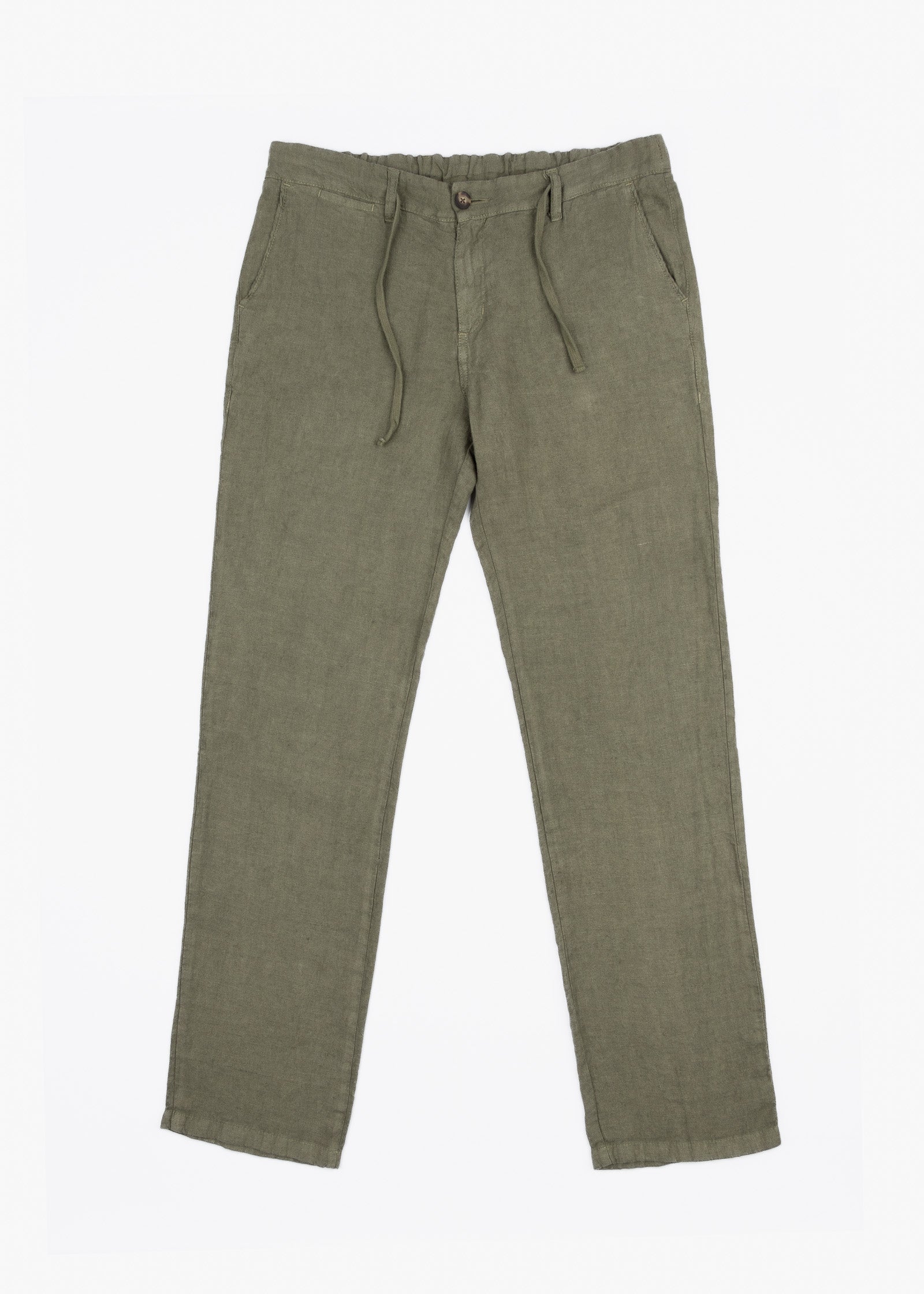 PANTALÓN DE LINO CON CORDÓN