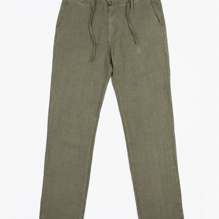 PANTALÓN DE LINO CON CORDÓN