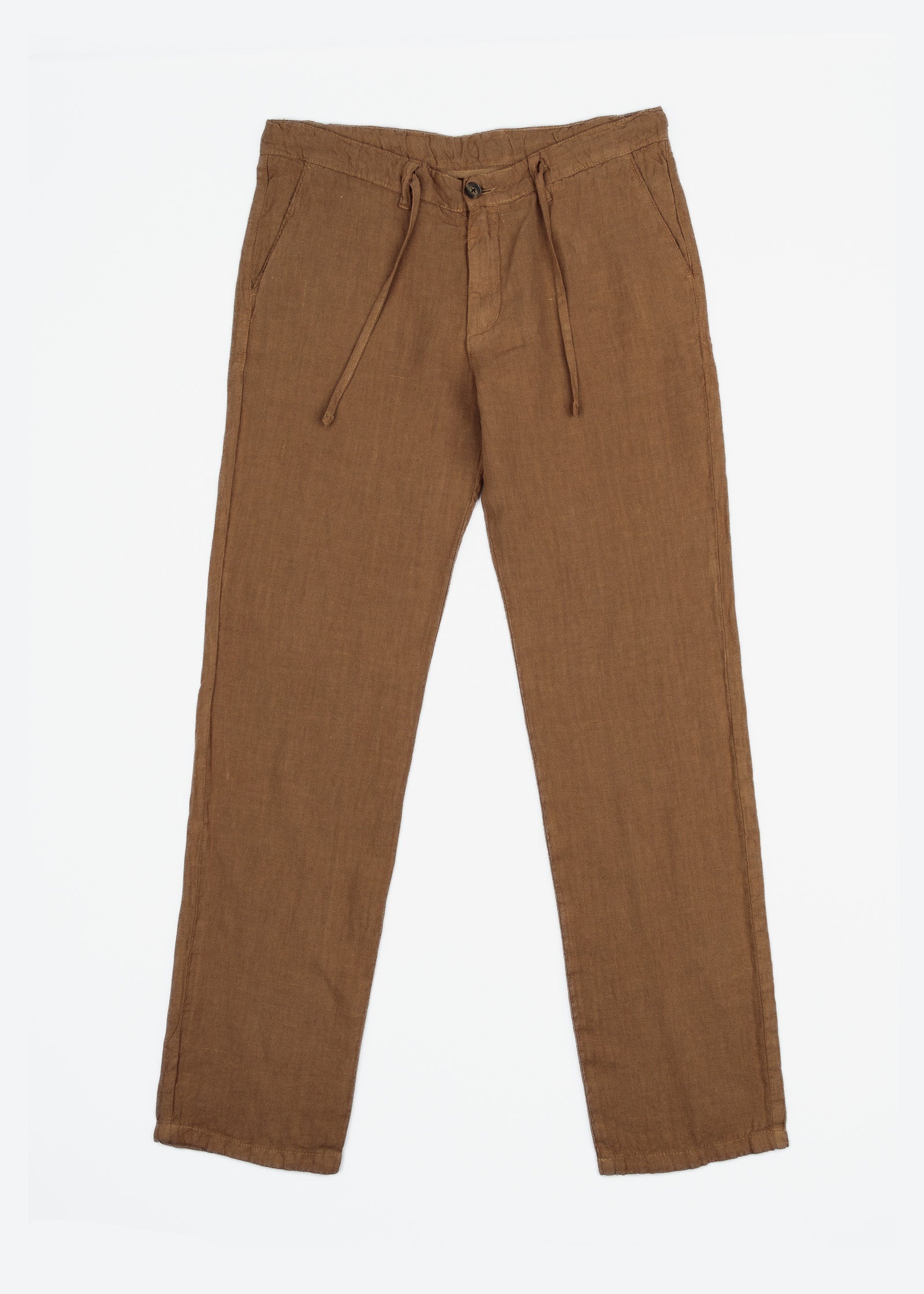 PANTALÓN DE LINO CON CORDÓN