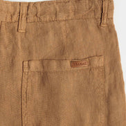 PANTALÓN DE LINO CON CORDÓN