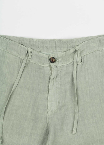PANTALÓN DE LINO CON CORDÓN