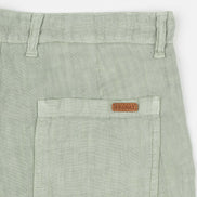 PANTALÓN DE LINO CON CORDÓN
